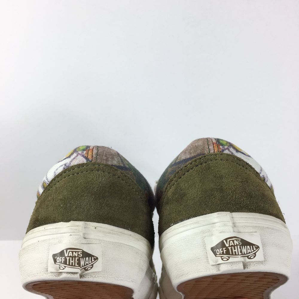 VANS CA Old Skool Reissue Floral Camo Dark Olive - Picture 4 of 7